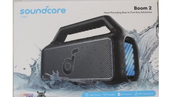 SALE OUT. Anker Soundcore Boom 2 Bluetooth Speaker, Black | Anker Soundcore | Portable Bluetooth Speaker | Boom 2 | DEMO | 80 W | Bluetooth | Phantom Black | Portable | Wireless connection
