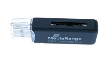 MEMORY READER USB3.0 STICK/BLACK MRCS507 MEDIARANGE