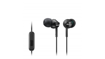 Sony In-ear Headphones EX series, Black | Sony | MDR-EX110AP | In-ear | Black