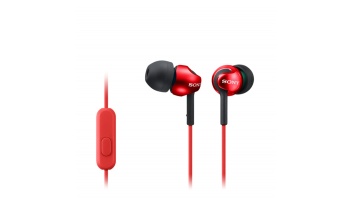 Sony In-ear Headphones EX series, Red | Sony | MDR-EX110AP | In-ear | Red