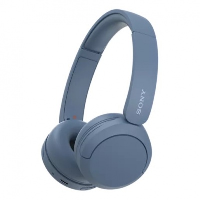 Sony | Wireless Headphones | WH-CH520 | Wireless | On-Ear | Microphone | Blue | Noise canceling | Wireless