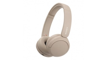 Sony | Wireless Headphones | WH-CH520 | Wireless | On-Ear | Microphone | Beige | Noise canceling | Wireless