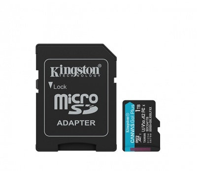 Kingston Memory card | Canvas Go! Plus | 1000 GB | microSD | Flash memory class Class 10, UHS-I, U3, V30, A2