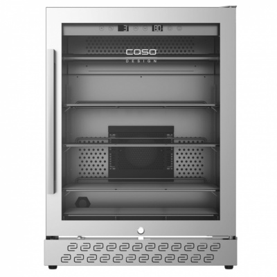Caso | Dry aging cabinet with compressor technology | DryAged Master 125 | Energy efficiency class Not apply | Food-ageing cabinet with compressor technology | Free standing | Bottles capacity Not apply | Cooling type  Compressor technology | Stainless st
