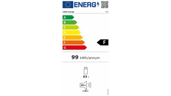 Caso | Barbecue Cooler | S-L | Energy efficiency class F | Free standing | Black