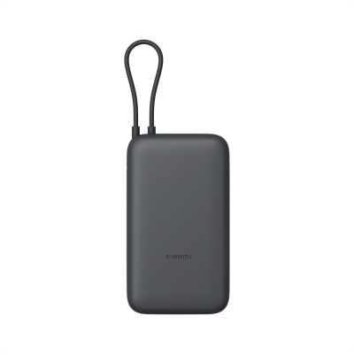 Xiaomi Power Bank 20000mAh (Integrated Cable) | 20000 mAh | Dark Gray