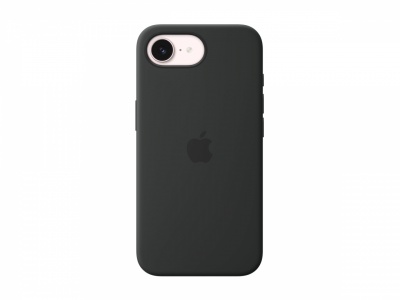 Apple iPhone 17e Silicone Case with MagSafe – Black | Apple