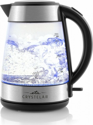 ETA ETA115490000 Crystela Glass kettle, 1.7 L, 2200 W | ETA