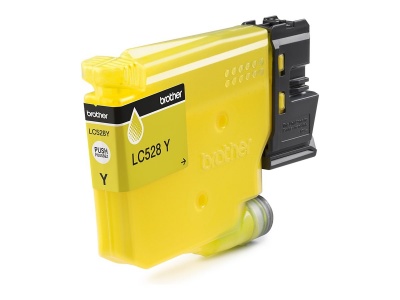 Brother LC528Y Yellow High Yield Inkjet Cartridge | Brother