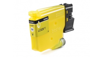 Brother LC528Y Yellow High Yield Inkjet Cartridge | Brother