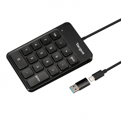 Targus USB Wired Keypad, Black