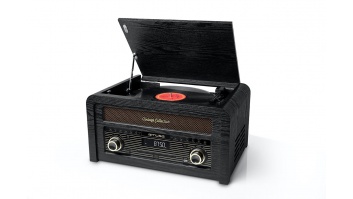 Muse | Turntable micro system | MT-115W | USB port | AUX in | CD player | FM radio | Wireless connection