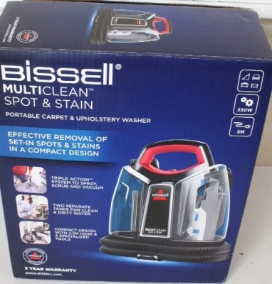 SALE OUT. Bissell | MultiClean Spot & Stain SpotCleaner Vacuum Cleaner | 4720M | Handheld | 330 W | Black/Red | Warranty 24 month(s) | DAMAGED PACKAGING