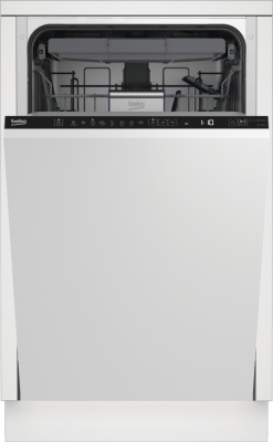 BEKO Dishwasher | DIS46120 | Built-in | Width 45 cm | Number of place settings 11 | Number of programs 6 | Energy efficiency class E | Display | White