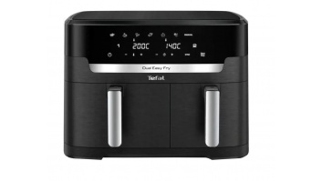 TEFAL | Air Fryer | EY942HE0 Easy Fry Dual XXL | Power 2700 W | Capacity 11 L | Black