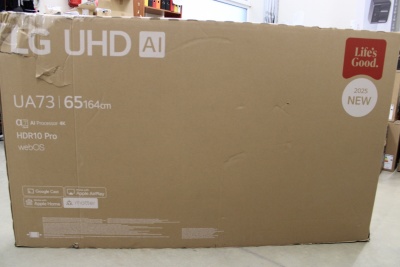 SALE OUT. LG 65UA73003LA 65" (165 cm) LED LCD TV | SALE OUT. LG 65UA73003LA | 65 | Smart TV | webOS 25 | UHD | DAMAGED PACKAGING