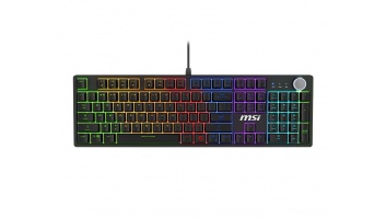 MSI FORGE GK320 RED US | Gaming keyboard | Wired | US | Mechanical RED Switches