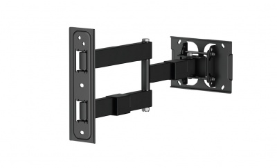 Visaro WMA75 Full Motion TV Wall Mount for 43"-75" TVs, Black