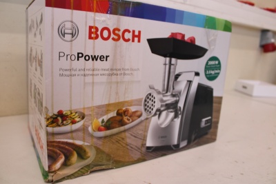 SALE OUT. Bosch Meat Grinder | MFW67440 ProPower | Black | 2000 W | Number of speeds 1 | Throughput (kg/min) 3.5 | DAMAGED PACKAGING