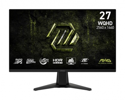 LCD Monitor|MSI|27 "|2560 x 1440 pixels|Wide Quad HD|Native aspect ratio 16:9|LCD|Flat|MAG275QFE20