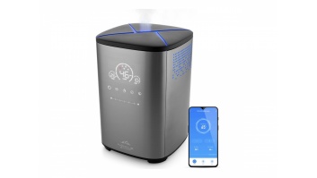 ETA Humidifier | Noble Smart 5629 90000 | 110 W | Water tank capacity 4 L | Suitable for rooms up to 50 m² | Ultrasonic | Grey | Humidification capacity 500 ml/hr