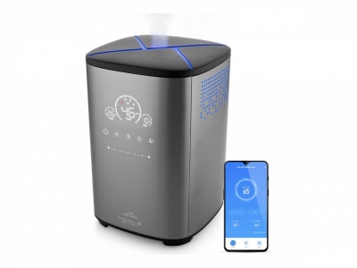 ETA Humidifier | Noble Smart 5629 90000 | 110 W | Water tank capacity 4 L | Suitable for rooms up to 50 m² | Ultrasonic | Grey | Humidification capacity 500 ml/hr