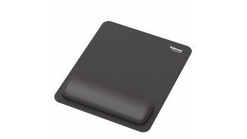 MOUSE PAD WRIST REST/BLACK 100142555 FELLOWES