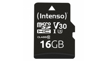 MEMORY MICRO SDHC 16GB C10/W/ADAPTER 3433470 INTENSO
