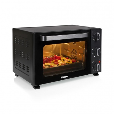 Tristar OV-3627 Convection oven, 27 L, 1500 W, Black