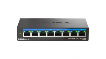 D-LINK DMS-108/E 8-Port 2.5G Multi-Gigabit Desktop Switch | D-Link