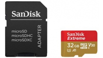 MEMORY MICRO SDHC 32GB UHS-I/W/A SDSQXAF-032G-GN6AT SANDISK
