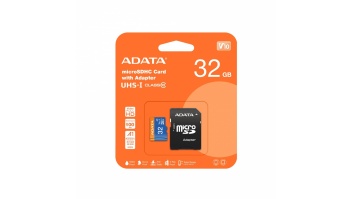 MEMORY MICRO SDHC 32GB W/ADAP./AUSDH32GUICL10A1-RA1 ADATA