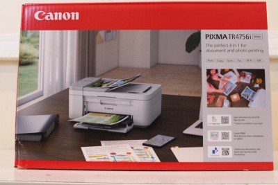 SALE OUT. Canon IJ MFP PIXMA TR4756i WH EUR White | SALE OUT. Canon | PIXMA TR4756i | Inkjet | Colour | Multifunction printer | A4/Legal | Wi-Fi | White | DAMAGED PACKAGING
