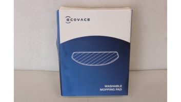 SALE OUT. Ecovacs Washable Mopping Pad | 3 pc(s) | Blue | DAMAGED PACKAGING