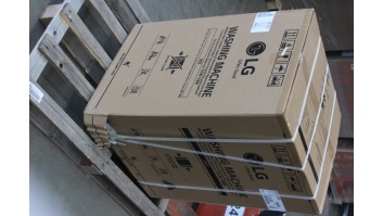 SALE OUT. LG F2DV5S7S1E Washing machine with dryer, D, Front loading, Washing capacity 7 kg, Drying capacity 5 kg, Depth 46 cm, 1200 RPM, Wh | SALE OUT. LG DAMAGED PACKAGING