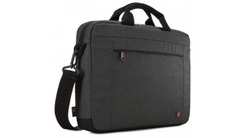 Case Logic | Era Attaché | Fits up to size 14 " | Messenger - Briefcase | Obsidian | Shoulder strap