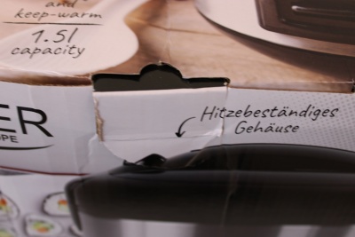 SALE OUT. Adler | AD 6406 | 1000 W | Black, Stainless steel | DAMAGED PACKAGING