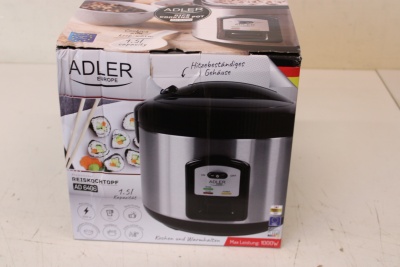 SALE OUT. Adler | AD 6406 | 1000 W | Black, Stainless steel | DAMAGED PACKAGING