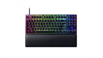 Razer | Huntsman V2 Tenkeyless | Gaming keyboard | Wired | Optical Gaming Keyboard | RGB LED light | US | Clicky Purple Switch