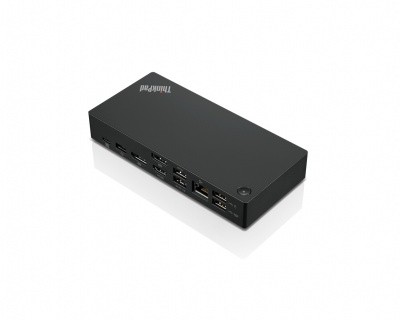 Lenovo | ThinkPad Universal USB-C Dock - EU | Docking station | Ethernet LAN (RJ-45) ports 1 | VGA (D-Sub) ports quantity 1 | DisplayPorts quantity 2 | USB 3.0 (3.1 Gen 1) Type-C ports quantity 1 | USB 3.0 (3.1 Gen 1) ports quantity 3 | USB 2.0 ports quan