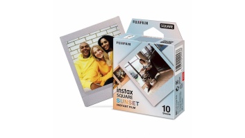 Fujifilm Instax Square Sunset Instant Film, 10 Sheets