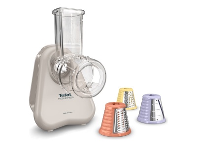 TEFAL Vegetable slicer | Fresh Express DN853BE0 | Light Gray | 150 W