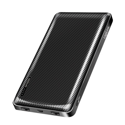 Logilink Power bank, Li-Po, 2x USB-A, USB-C | PA0316 | 10000 mAh | Black