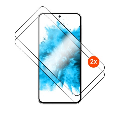 FIXED Full Cover 2,5D Tempered Glass with applicator for Samsung Galaxy A57 5G, 2 pcs, black | Fixed Full Cover 2.5D | Screen protector | Samsung | Galaxy A57 5G | Tempered glass | Black