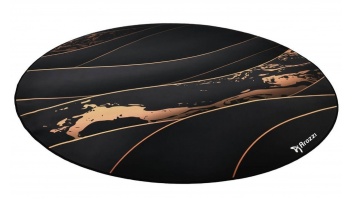 Arozzi Zona Round Floor Pad | Black/Gold