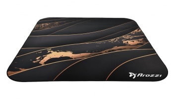 Arozzi Zona Square Floor Pad | Black/Gold