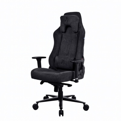 Arozzi Soft Fabric/Metal/Aluminium | Gaming Chair | Vernazza Soft Fabric | Pure Black