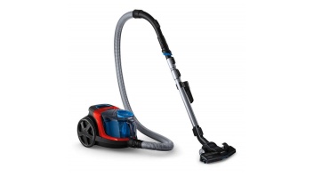 PHILIPS PowerPro Compact bezmaisa putekļsūcējs, 900 W (sarkans)