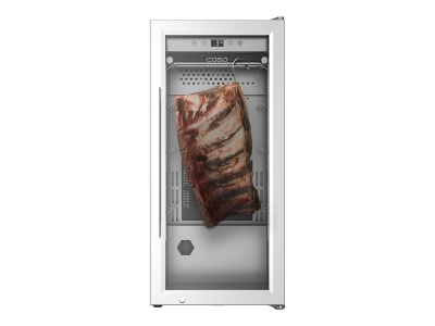 Caso | Dry aging cabinet with compressor technology | DryAged Master 63 | Energy efficiency class Not apply | Food-ageing cabinet with compressor technology | Free standing | Bottles capacity Not apply | Cooling type  Compressor technology | Stainless ste