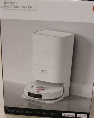 SALE OUT. | Xiaomi | Robot Vacuum | X10+ EU | Wet&Dry | Operating time (max) 120 min | Lithium Ion | 5200 mAh | Dust capacity 0.35 L | 4000 Pa | White | Battery warranty 24 month(s) | DAMAGED PACKAGING